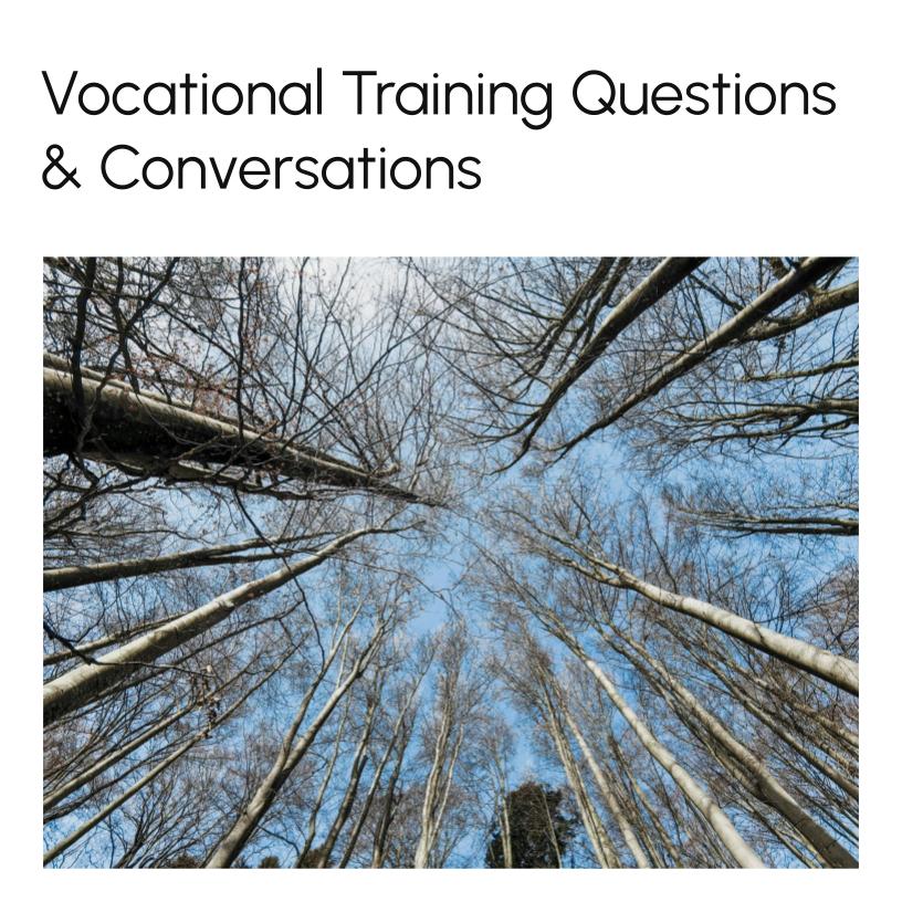Vocational Training Questions  & Conversations