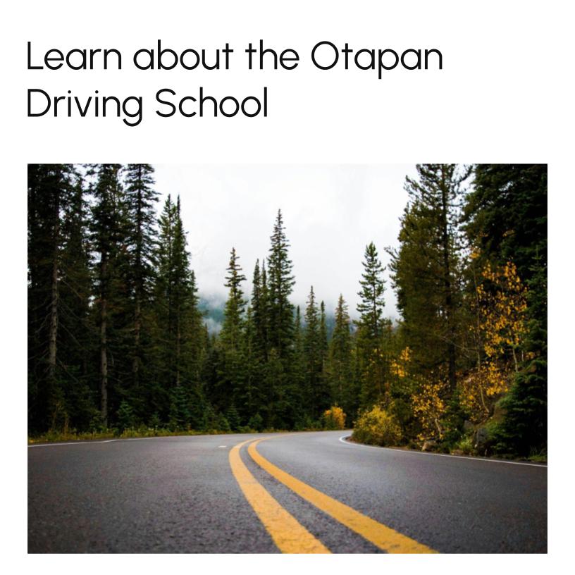 Learn about the Otapan Driving School