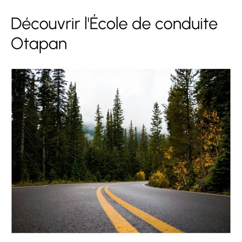 Learn about the Otapan Driving School
